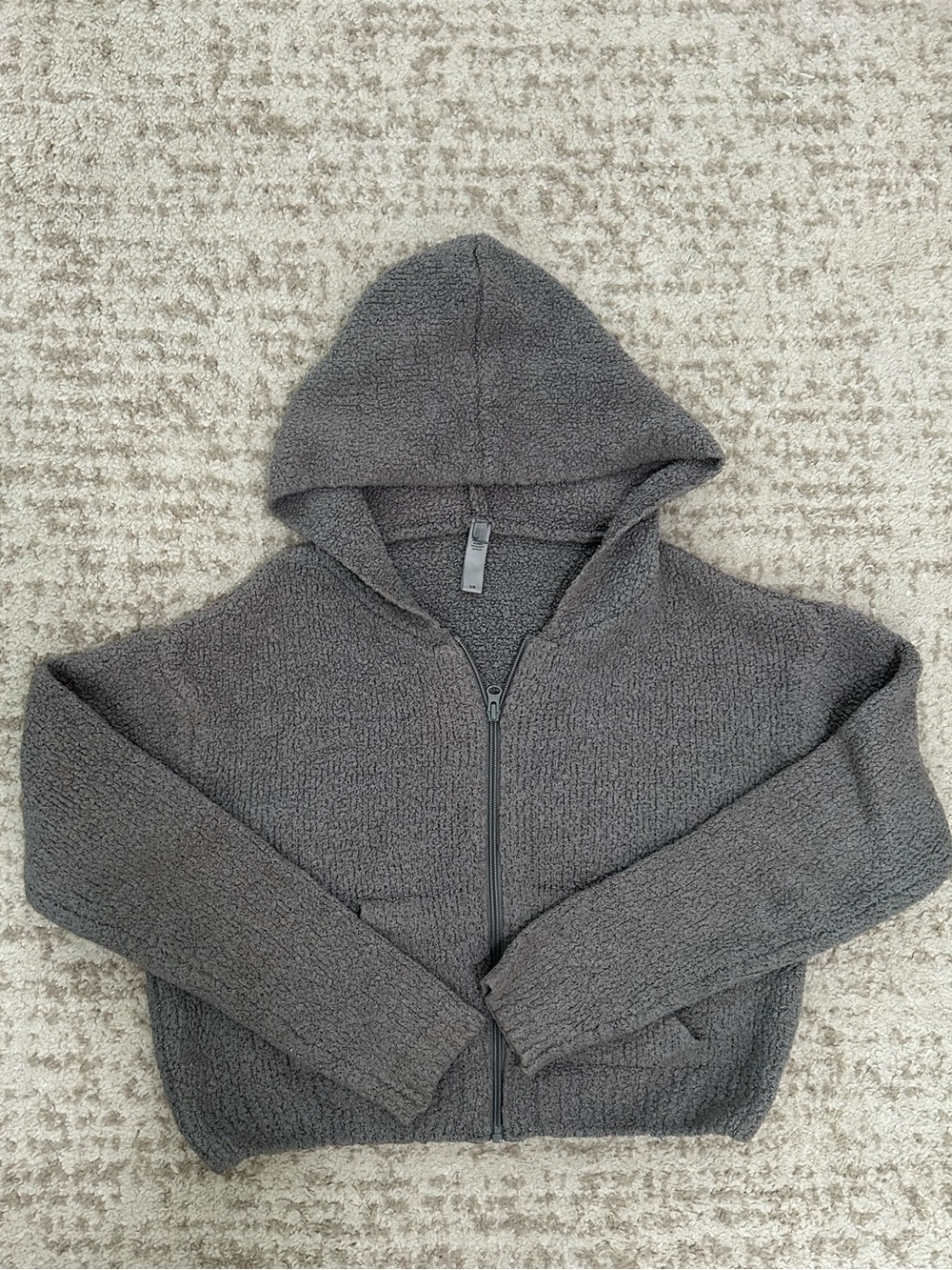 SKIMS Cozy Knit Zip Up Hoodie